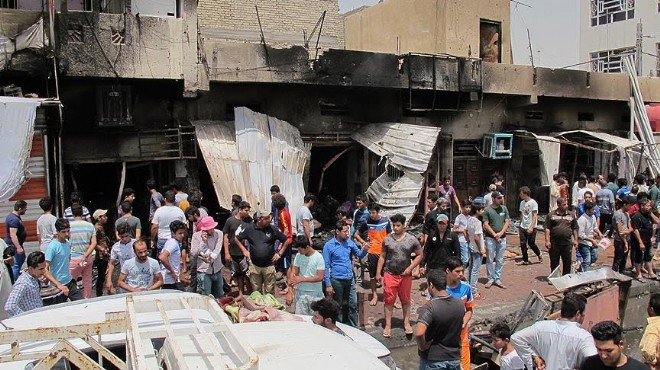 Bağdat ta canlı bomba saldırısı: 8 ölü, 20 yaralı