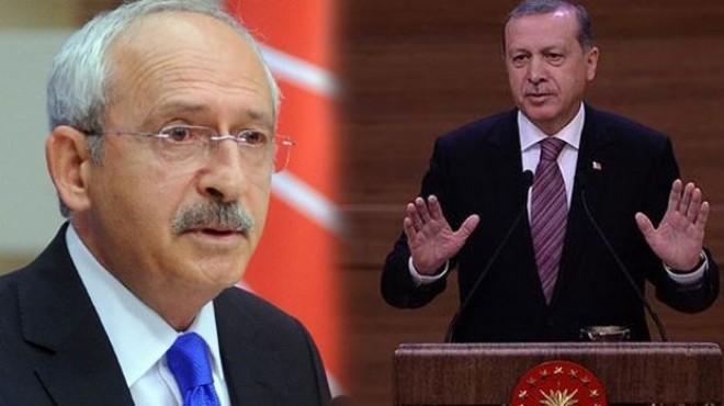 Erdoğan dan Kılıçdaroğlu na 100 bin liralık dava!