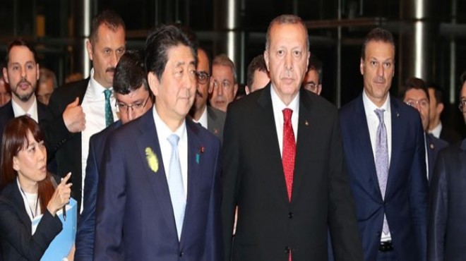 Erdoğan Japonya Başbakanı Abe ile görüştü
