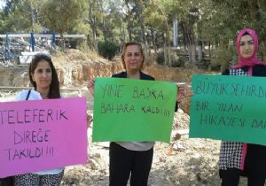 AK Partili Kadınlar’dan teleferik isyanı! 
