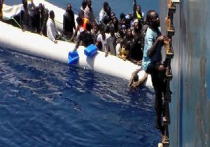 Akdeniz’de göçmen dramı: Can pazarı kamerada!