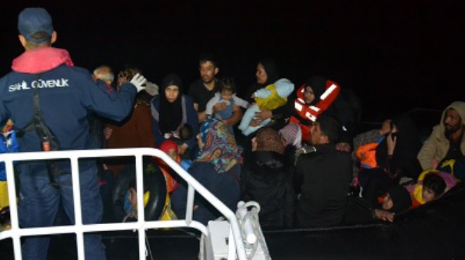 3 ilçede 282 kaçak göçmen yakalandı