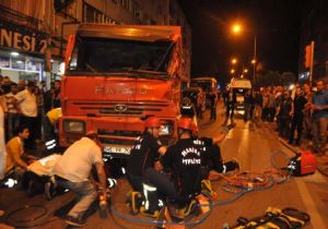 Soma’da kamyon dehşeti: 1 ölü, 3 yaralı 
