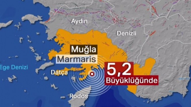 5,2 büyüklüğünde deprem: Bütün Ege Bölgesi sallandı
