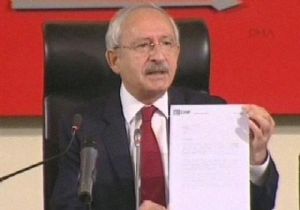 Kılıçdaroğlu 3 yıl önce gönderdiği mektubu gösterdi! 
