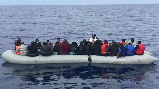 62 kaçak göçmen Kuzey Ege de kurtarıldı