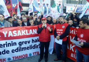 İzmir’de metal işçilerinden grev erteleme tepkisi 