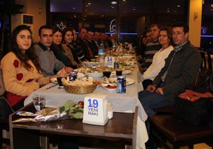 Karaosmanoğlu ndan gazetecilere 10 Ocak yemeği 