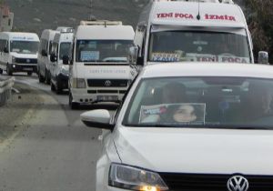 Özgecan travması Yeni Foçalı minibüsçüleri sokağa döktü 
