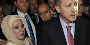 Emine Erdoğan ilk kez 23 Nisan resepsiyonunda
