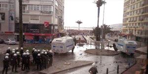 İzmir’de  direniş in 3.günü: On binlere polis müdahalesi