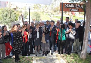 Urla da mutlu son: Dayanışma Parkı açıldı