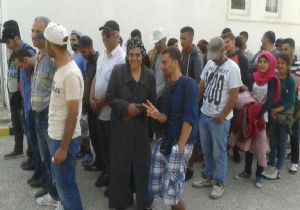 Datça da 38 Suriyeli kaçak yakalandı
