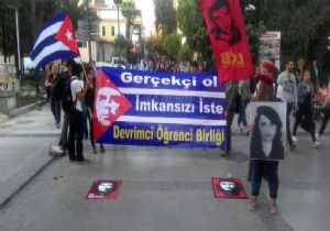 İzmir’de Che Guevara yürüyüşüne 7 gözaltı 