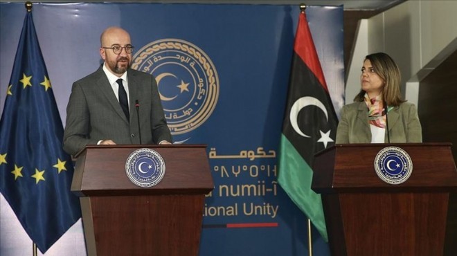 AB Konseyi Başkanı ndan Libya ya sürpriz ziyaret