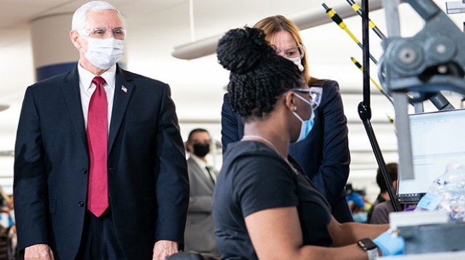 ABD Başkan Yardımcısı Pence’ten maske itirafı