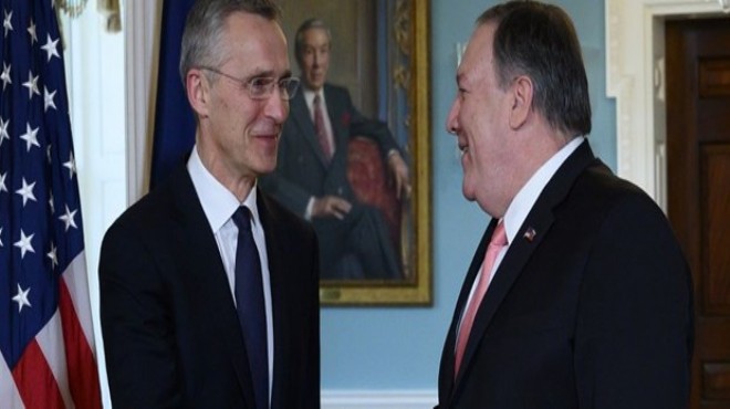 ABD Dışişleri Bakanı Pompeo dan NATO ya ziyaret