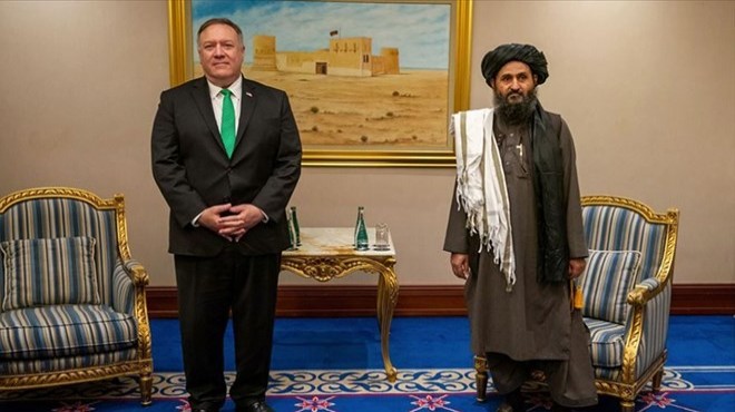 ABD Dışişleri Bakanı Taliban liderleri ile görüştü
