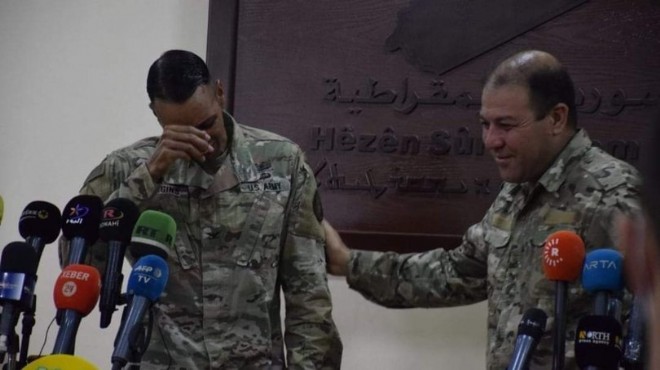 ABD li komutan terör örgütü PKK ya destek veremeyeceği için ağladı