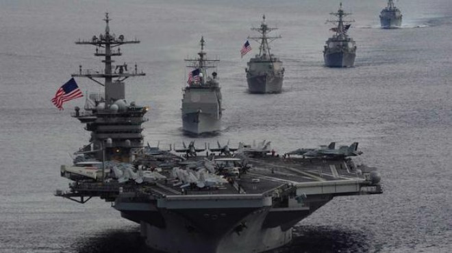 ABD, savaş gemisi Çin Denizi ne girdi...