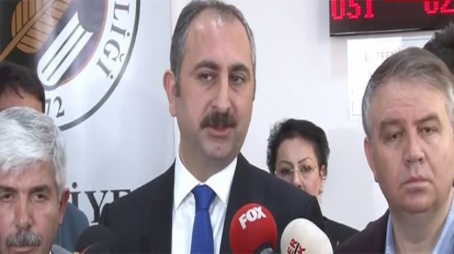 Adalet Bakanı Gül: İtirazları YSK karara bağlayacak