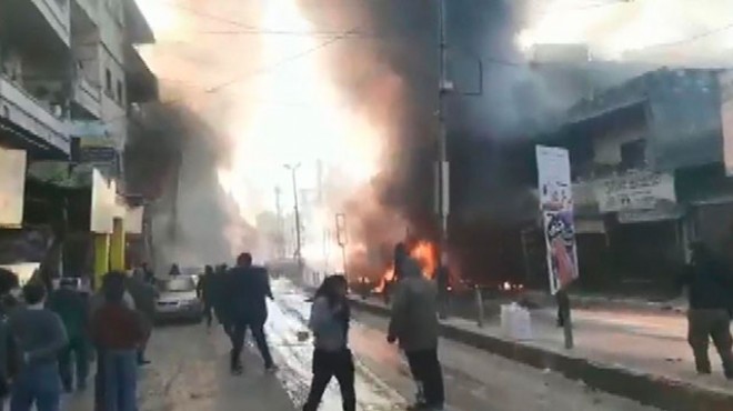 Afrin’de bombalı araçla saldırı: 8 ölü