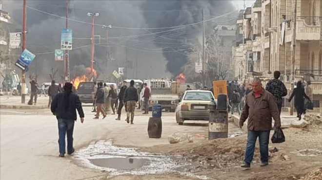 Afrin de terör saldırısı: 4 ölü, 11 yaralı!