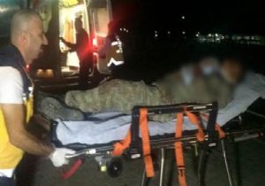 Karakola bomba yüklü araçla saldırı: 7’si asker 9 yaralı 