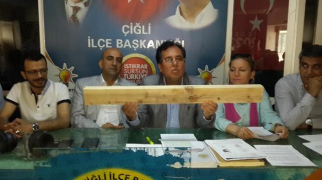 AK Parti’den Çiğli Belediyesi’ne tepki: Başkanı ikaz ediyoruz!