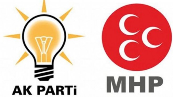 AK Parti den MHP ye  saha  jesti