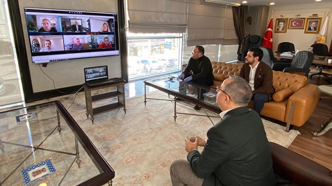 AK Parti İzmir’de koronavirüs önlemi: Başkan telekonferansla bağlandı