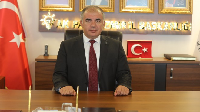 AK Parti İzmir İl Başkanı Delican dan yeni yıl mesajı