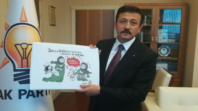 AK Parti li Dağ dan Soyer e  karikatürist  tepkisi!