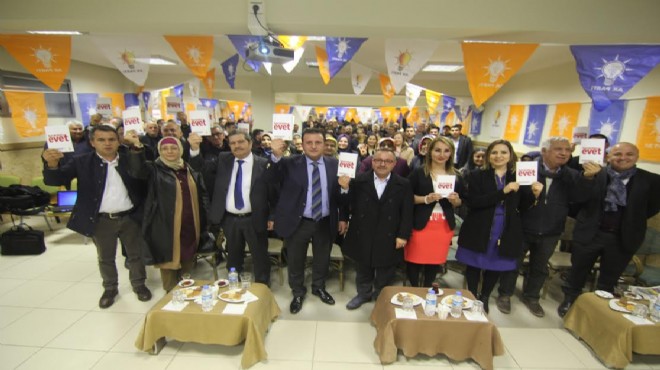 AK Parti Menderes referandum startını verdi