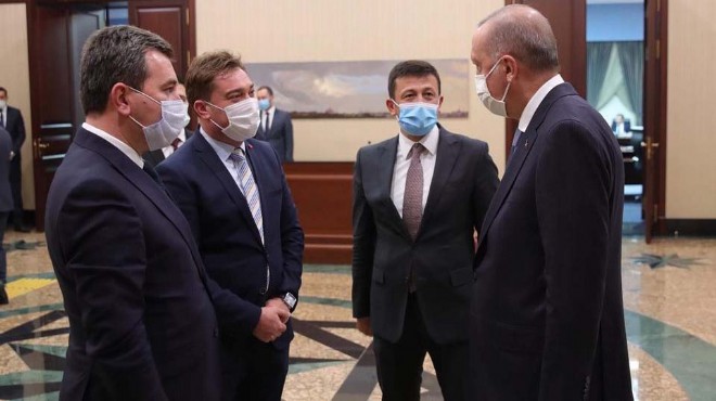 AK Partili başkanlar Erdoğan’la buluştu