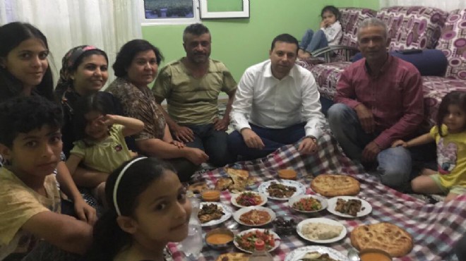 AK Partili Kaya’dan çat kapı iftar ziyaretleri