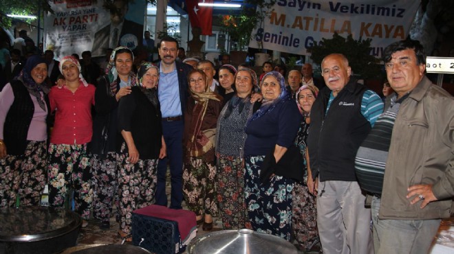 AK Partili Kaya seçim startını köyünden verdi: En büyük sevdamız İzmir e hizmet