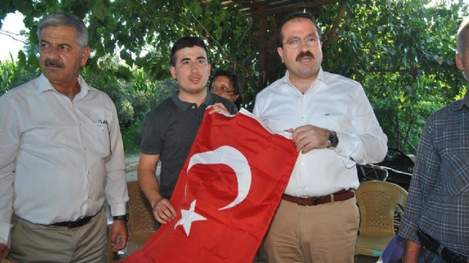 AK Partili Kırkpınar dan 15 Temmuz gazisine ziyaret