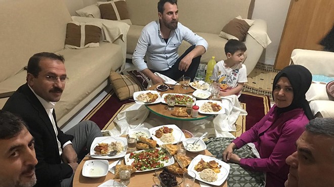 AK Partili Kırkpınar dan çat kapı iftar ziyareti