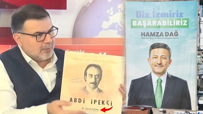 AK Partili Saygılı, Tugay’ın afişinden örnek verdi: CHP de logo kullanmıyor!