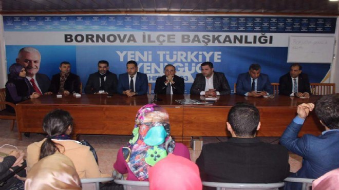 AK Partili Sürekli den Bornova mesaisi: En büyük dayanağımız gençlik