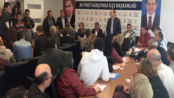 AK Partili Sürekli halka başkanlık sistemini anlattı