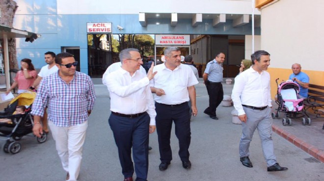 AK Partili Sürekli müjdeledi: Eylül ayında İzmir e 3 hastane birden geliyor!
