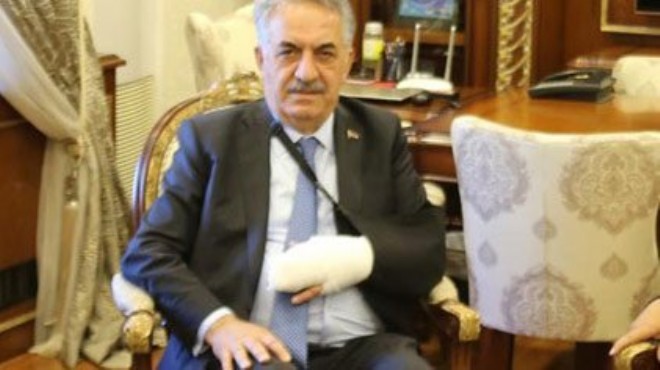 AK Partili Yazıcı trafik kazası geçirdi