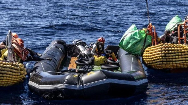 Akdeniz de insanlık dramı: 60 göçmen can verdi!