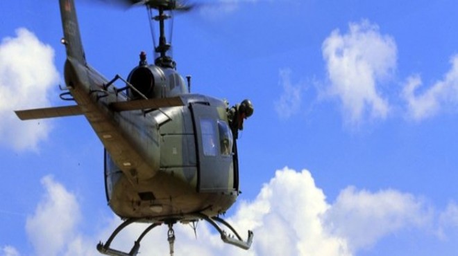 Almanya da askeri helikopter düştü: 1 ölü