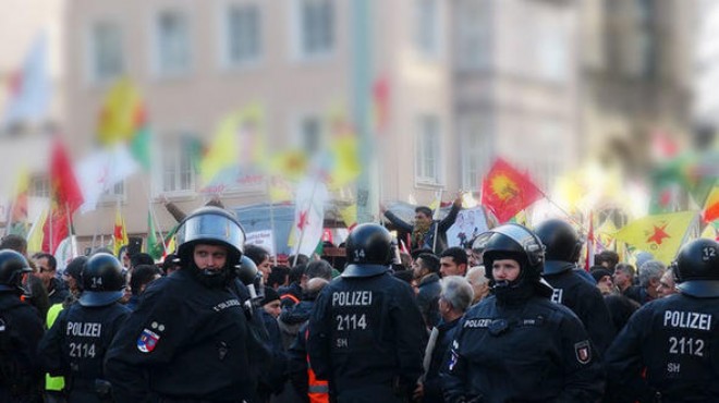 Almanya da PKK gösterileri yasaklandı!