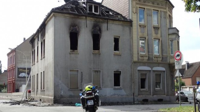 Almanya da yangın: Ölü ve yaralılar var