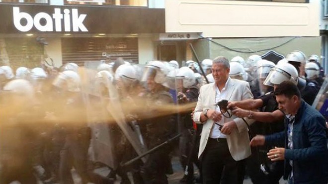 Alsancak’ta Meclis Başkanı protestosu gerginliği: 11 gözaltı
