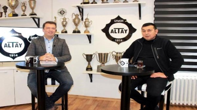 Altay da tek hedef Süper Lig